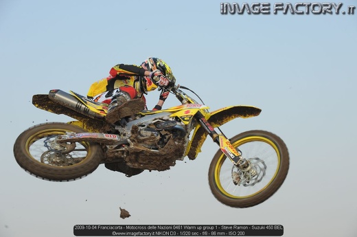 2009-10-04 Franciacorta - Motocross delle Nazioni 0461 Warm up group 1 - Steve Ramon - Suzuki 450 BEL
